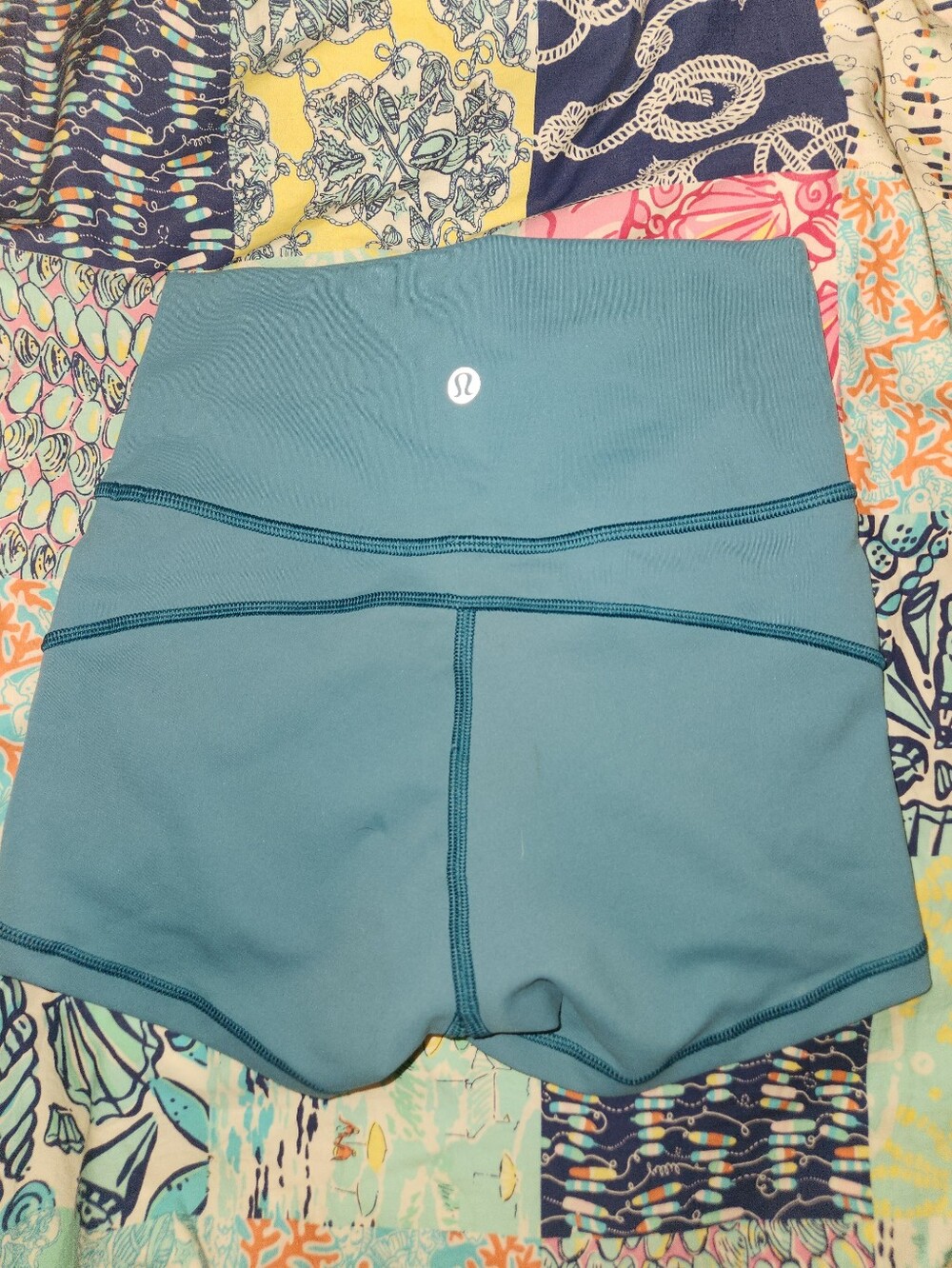 lululemon athletica Teal 4 in. Align Shorts